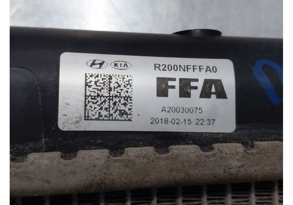 Recambio de radiador agua para kia sportage dynamic referencia OEM IAM   