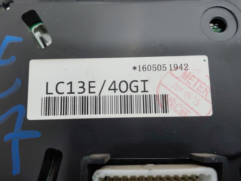 Recambio de cuadro instrumentos para nissan nt400 cabstar (f24m) 28.12, 32.12, 35.12 (f91an) referencia OEM IAM 24810LC13E  