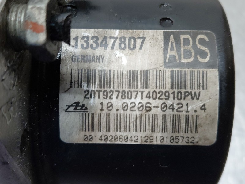Recambio de abs para opel astra j (p10) 1.7 cdti (68) referencia OEM IAM 13344014 13347807 