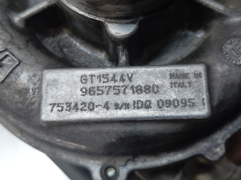 Recambio de turbocompresor para citroën xsara picasso (n68) 1.6 hdi referencia OEM IAM 375J8 9657571880 