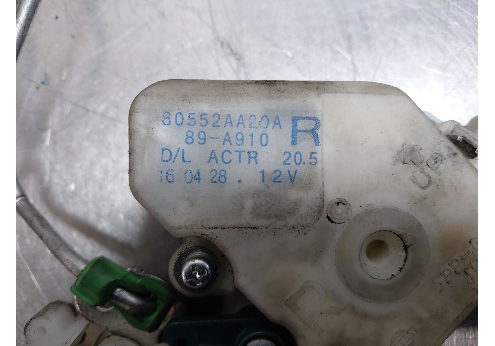 Recambio de cerradura puerta delantera derecha para nissan nt400 cabstar (f24m) 28.12, 32.12, 35.12 (f91an) referencia OEM IAM 8