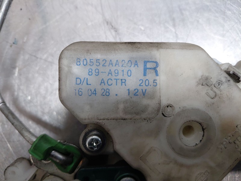 Recambio de cerradura puerta delantera derecha para nissan nt400 cabstar (f24m) 28.12, 32.12, 35.12 (f91an) referencia OEM IAM 8
