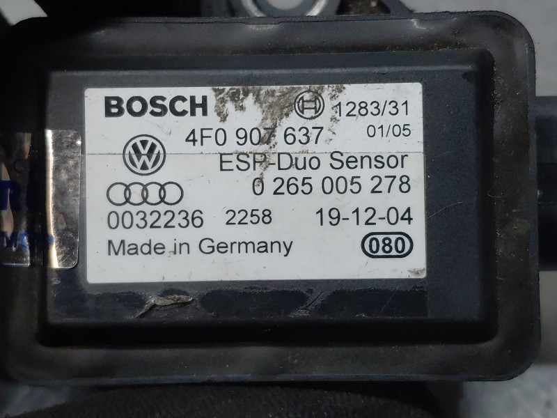 Recambio de sensor para audi a4 avant (8e) confort referencia OEM IAM 4F0907637  