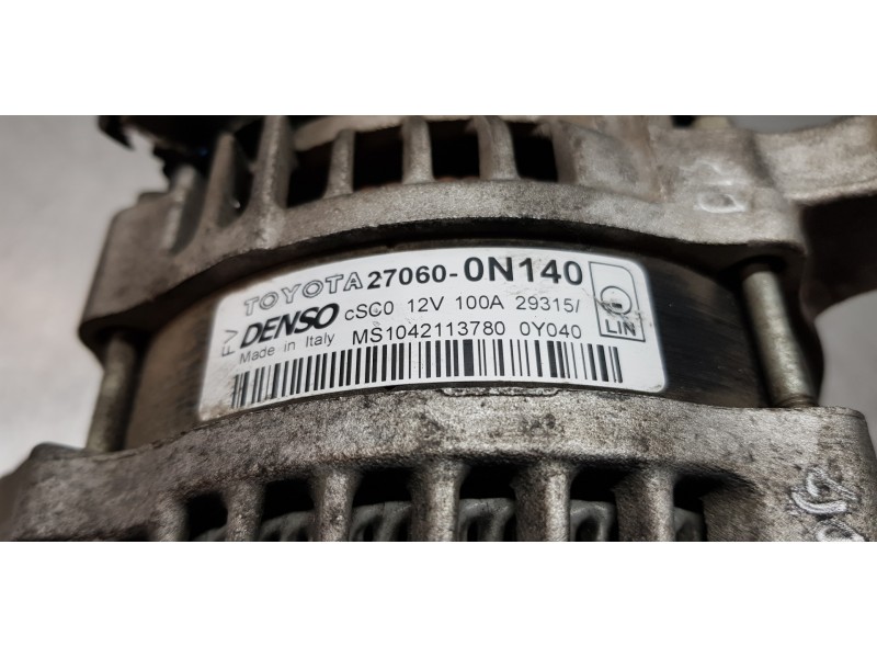 Recambio de alternador para toyota auris active referencia OEM IAM 270600N140   Recambio de alternador para toyota auris active referencia OEM IAM 270600N140