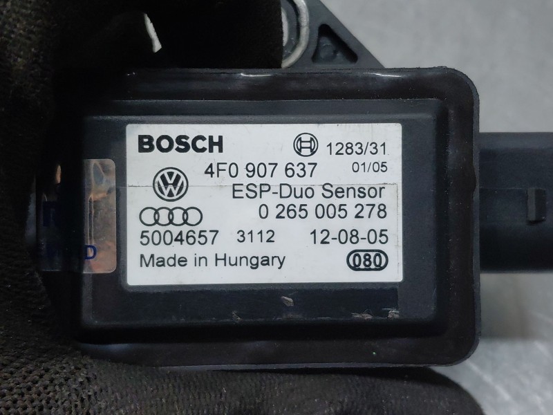 Recambio de sensor para audi a4 avant (8e) confort referencia OEM IAM 4F0907637  
