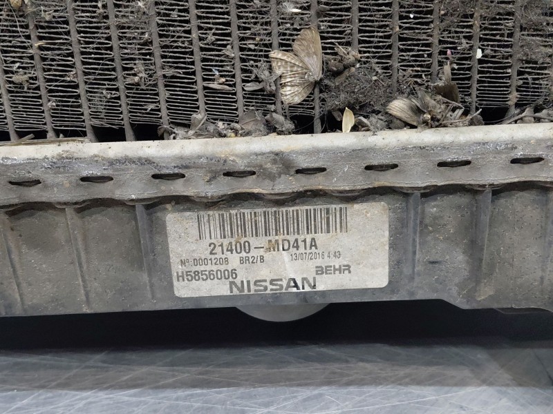 Recambio de radiador agua para nissan nt400 cabstar (f24m) 28.12, 32.12, 35.12 (f91an) referencia OEM IAM   