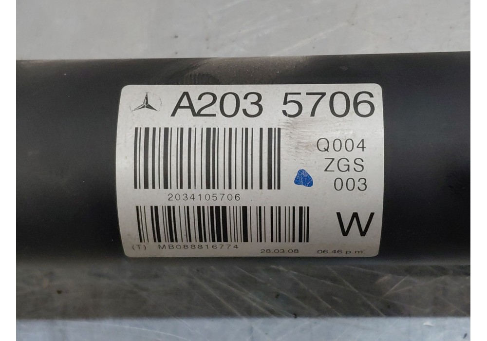 Recambio de transmision central para mercedes-benz clase clc (cl203) clc 180 kompressor (203.746) referencia OEM IAM   