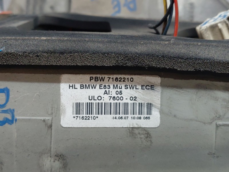 Recambio de piloto trasero derecho para bmw x3 (e83) 2.0 d referencia OEM IAM 63217162210 7162210 