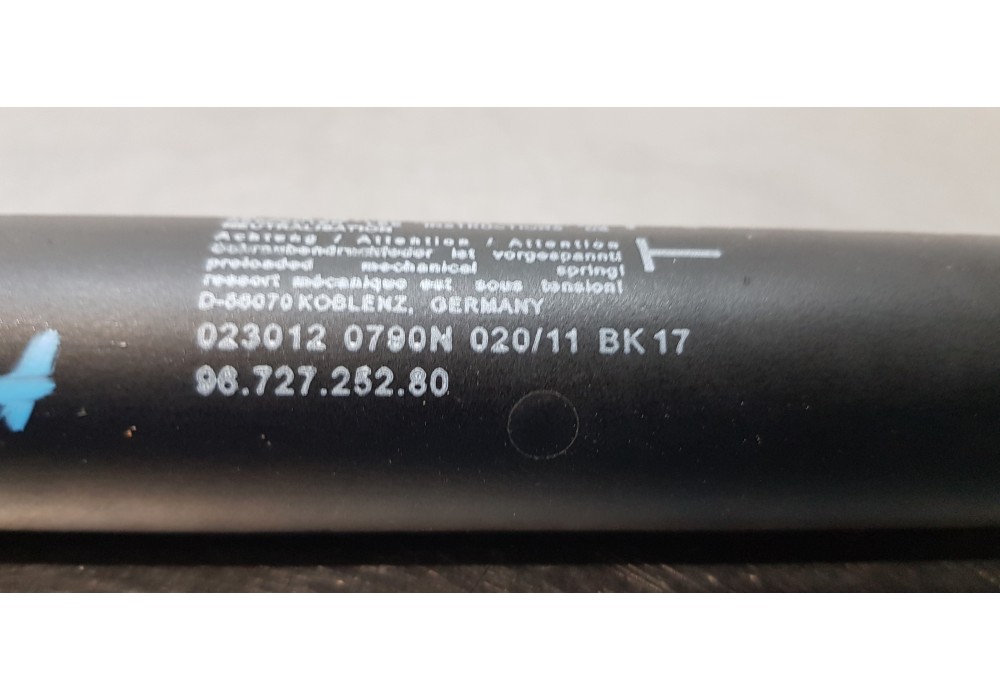 Recambio de amortiguadores maletero / porton para peugeot 308 cc (2009) sport referencia OEM IAM 9672725280   Recambio de amortiguadores maletero / porton para peugeot 308 cc (2009) sport referencia OEM IAM 9672725280