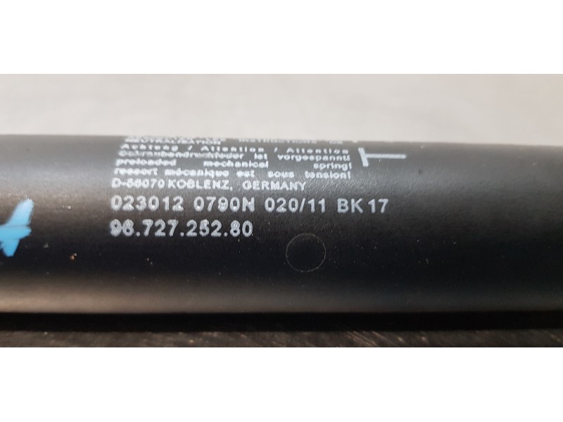 Recambio de amortiguadores maletero / porton para peugeot 308 cc (2009) sport referencia OEM IAM 9672725280   Recambio de amortiguadores maletero / porton para peugeot 308 cc (2009) sport referencia OEM IAM 9672725280