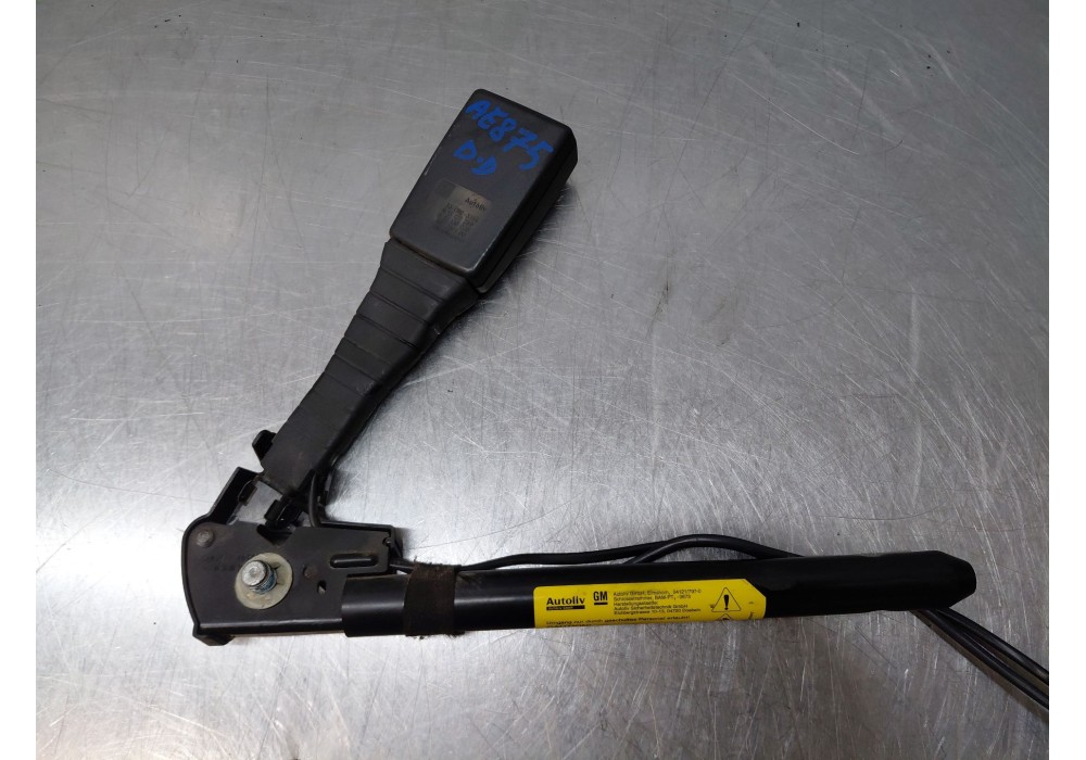 Recambio de pretensor airbag derecho para opel astra h (a04) 1.7 cdti (l48) referencia OEM IAM 93186281  