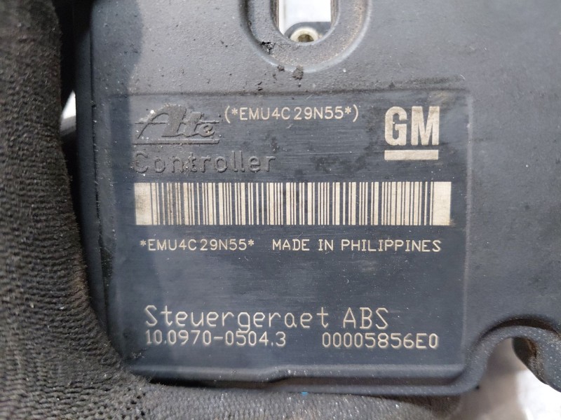 Recambio de abs para opel astra h (a04) 1.7 cdti (l48) referencia OEM IAM 93191453 24447833 
