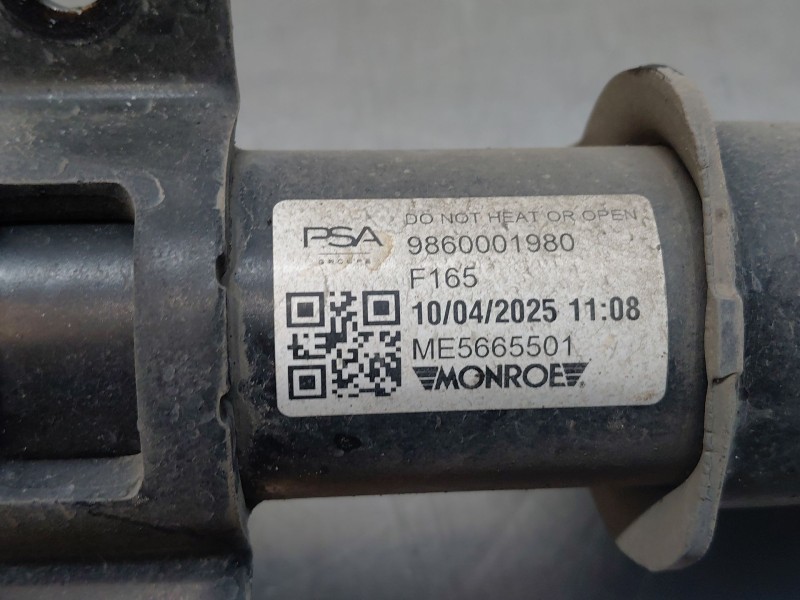 Recambio de amortiguador delantero izquierdo para peugeot 3008 hybrid 3008 referencia OEM IAM 9860001980  