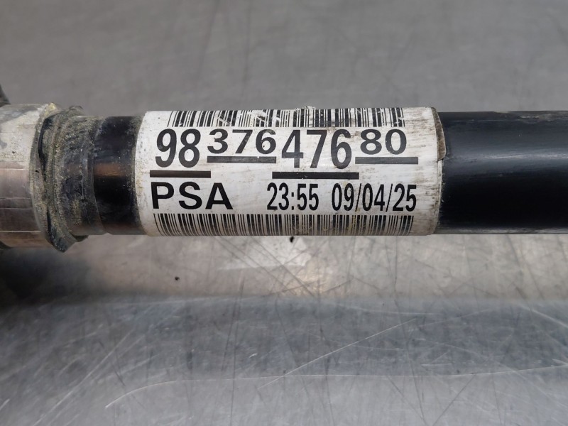 Recambio de transmision delantera izquierda para peugeot 3008 hybrid 3008 referencia OEM IAM 9837647680  