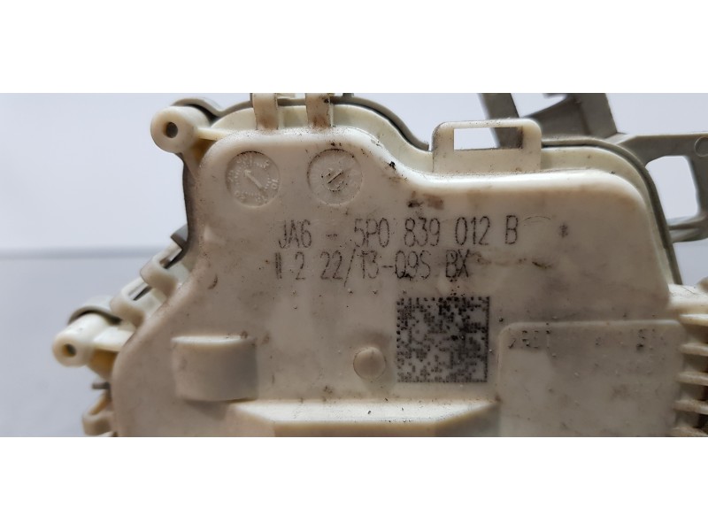 Recambio de cerradura puerta trasera derecha para seat altea xl (5p5) style ecomotive referencia OEM IAM 5P0839012B  