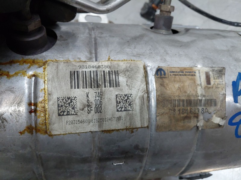 Recambio de filtro de particulas para peugeot expert furgoneta (v_) 1.6 bluehdi 115 referencia OEM IAM   