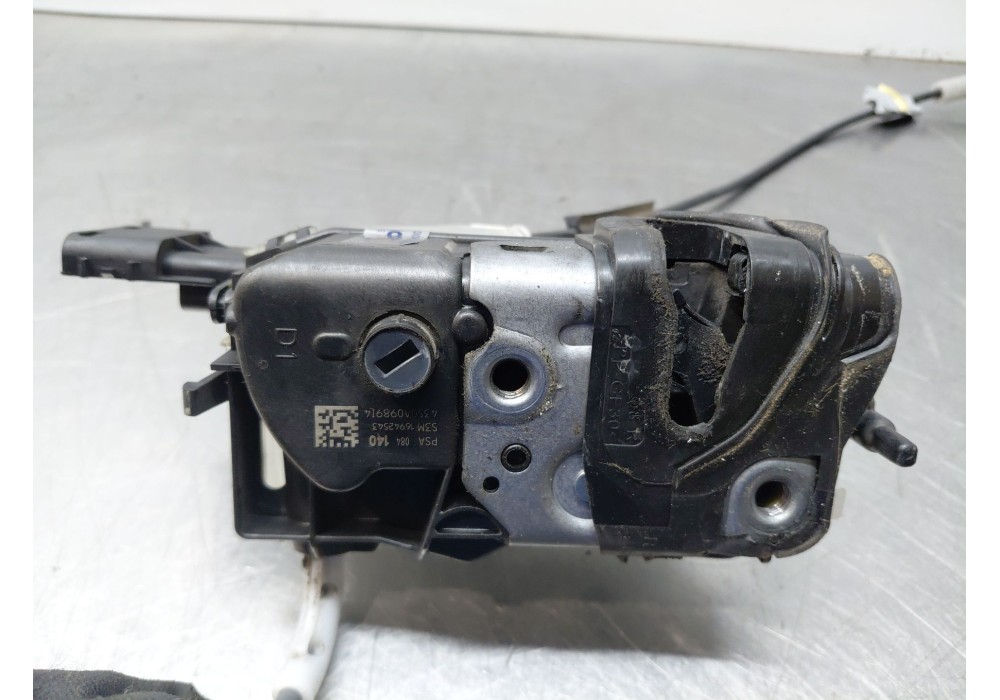 Recambio de cerradura puerta delantera derecha para peugeot expert furgoneta (v_) 1.6 bluehdi 115 referencia OEM IAM   
