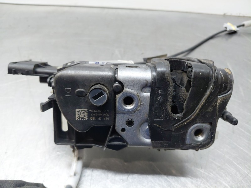 Recambio de cerradura puerta delantera derecha para peugeot expert furgoneta (v_) 1.6 bluehdi 115 referencia OEM IAM   