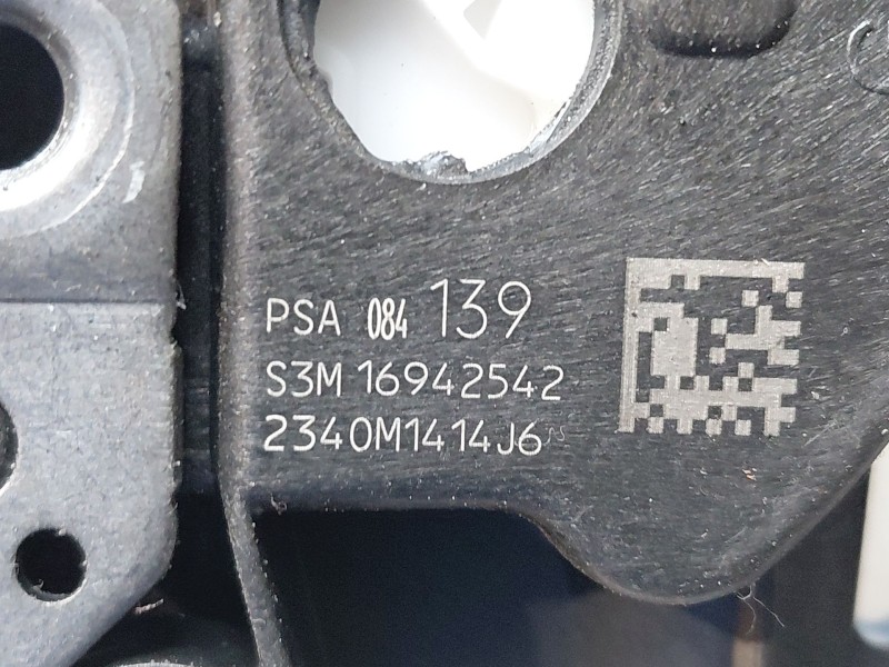 Recambio de cerradura puerta delantera izquierda para peugeot expert furgoneta (v_) 1.6 bluehdi 115 referencia OEM IAM   
