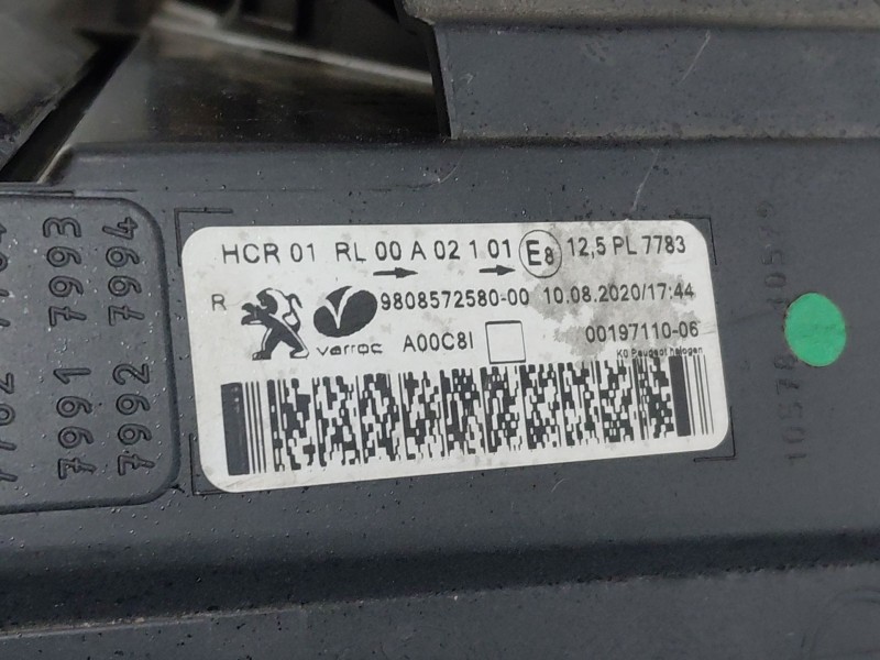 Recambio de faro derecho para peugeot expert furgoneta (v_) 1.6 bluehdi 115 referencia OEM IAM   