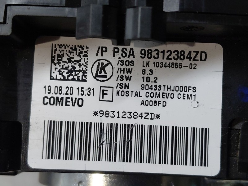 Recambio de mando multifuncion para peugeot expert furgoneta (v_) 1.6 bluehdi 115 referencia OEM IAM   