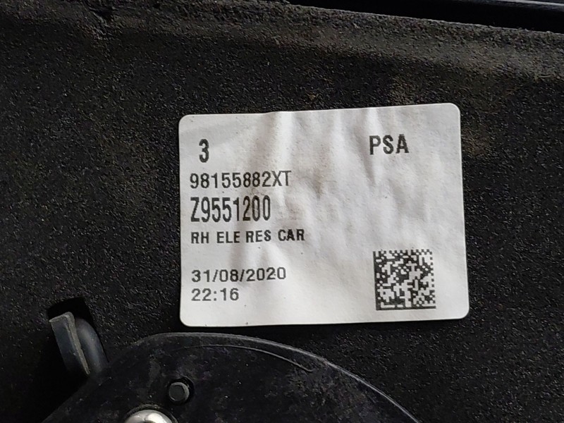 Recambio de retrovisor derecho para peugeot expert furgoneta (v_) 1.6 bluehdi 115 referencia OEM IAM   