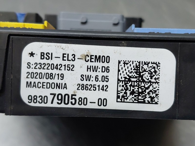Recambio de caja reles / fusibles para peugeot expert furgoneta (v_) 1.6 bluehdi 115 referencia OEM IAM   