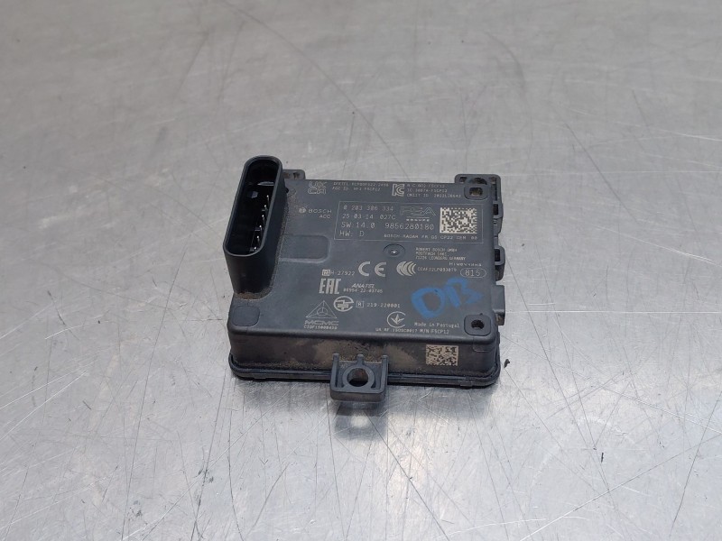 Recambio de sensor radar ( distronic ) para peugeot 3008 hybrid 3008 referencia OEM IAM 9856280180  