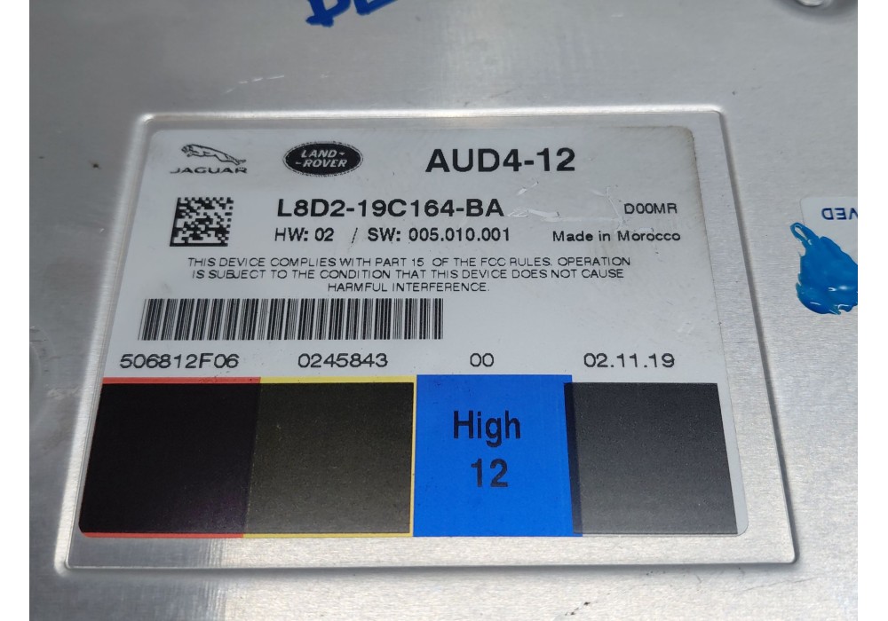 Recambio de modulo electronico para land rover range rover evoque (l551) 2.0 d180 mhev 4x4 referencia OEM IAM   