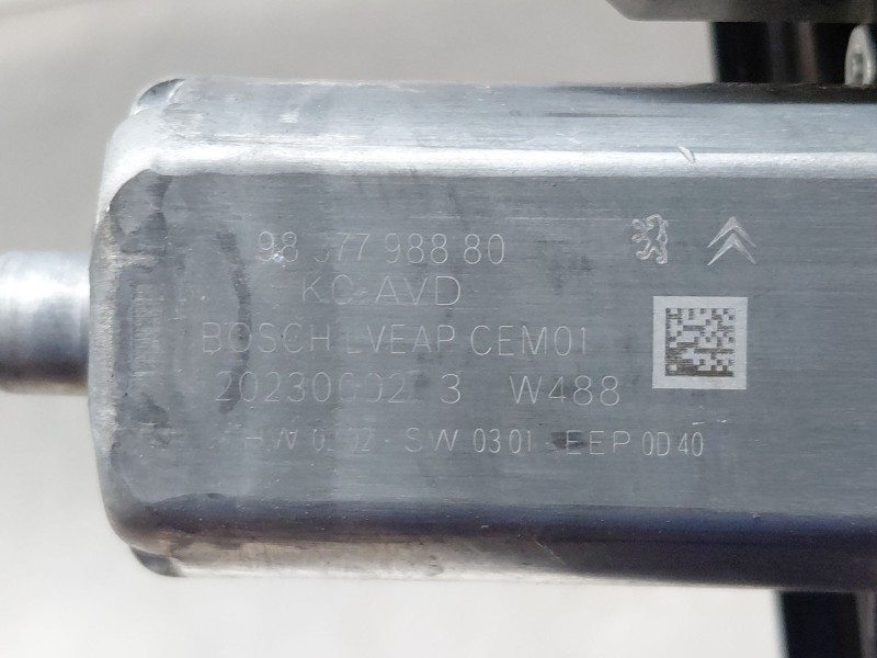 Recambio de elevalunas delantero derecho para peugeot expert furgoneta (v_) 1.6 bluehdi 115 referencia OEM IAM   