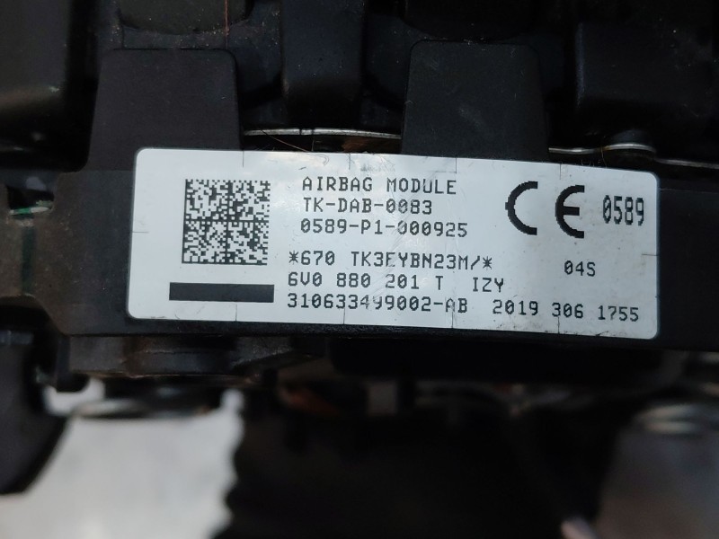 Recambio de kit airbag para skoda octavia iii combi (5e5, 5e6) 1.6 tdi referencia OEM IAM   