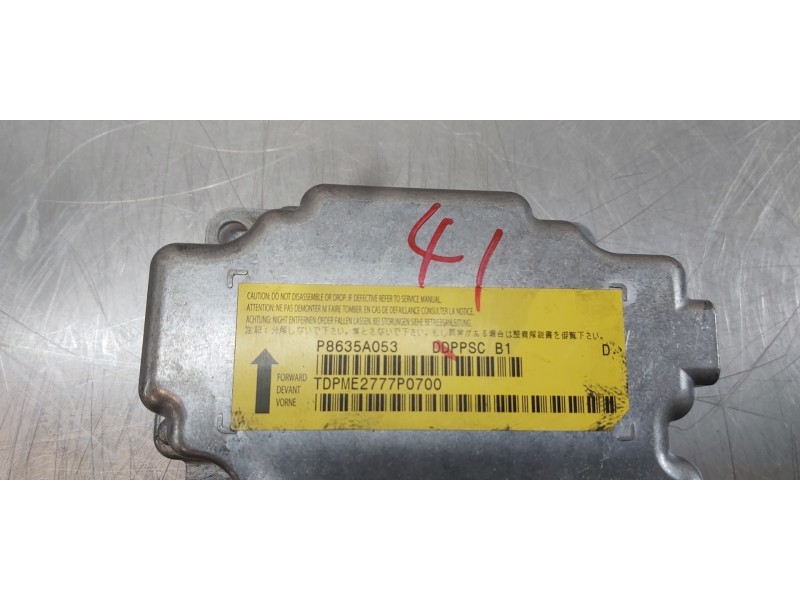 Recambio de centralita airbag para citroen c-crosser exclusive referencia OEM IAM 6546A7   Recambio de centralita airbag para citroen c-crosser exclusive referencia OEM IAM 6546A7