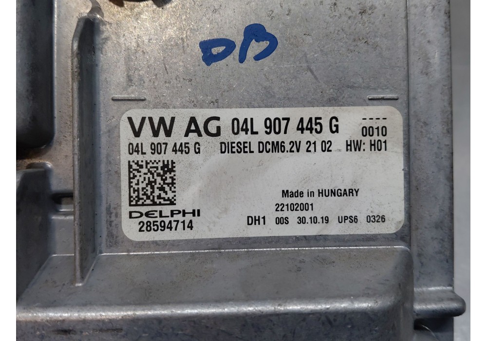 Recambio de centralita motor uce para skoda octavia iii combi (5e5, 5e6) 1.6 tdi referencia OEM IAM   