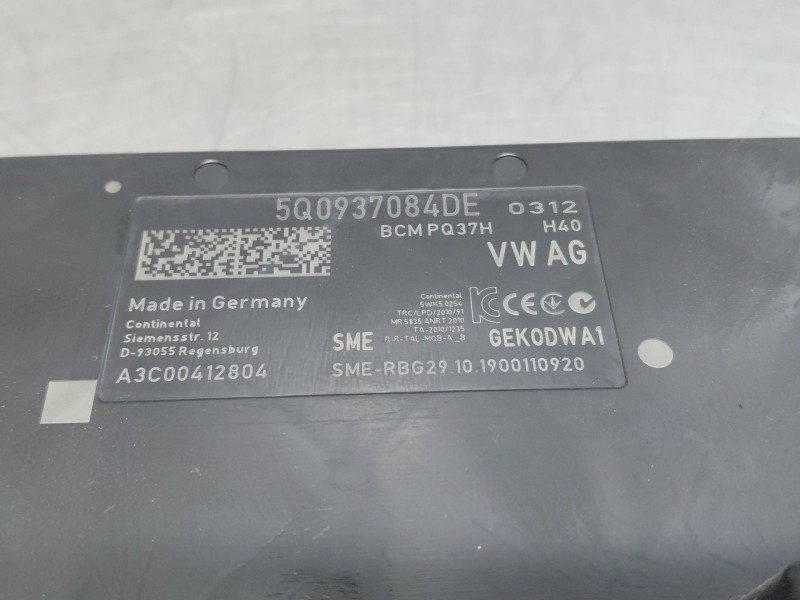 Recambio de modulo confort para skoda octavia iii combi (5e5, 5e6) 1.6 tdi referencia OEM IAM   