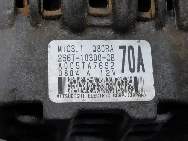 Recambio de alternador para ford fusion (ju_) 1.4 referencia OEM IAM 1592234  