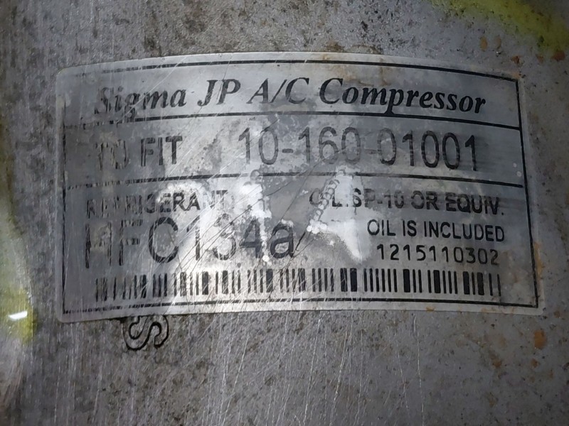 Recambio de compresor aire acondicionado para ford fusion (ju_) 1.4 referencia OEM IAM 4588121  