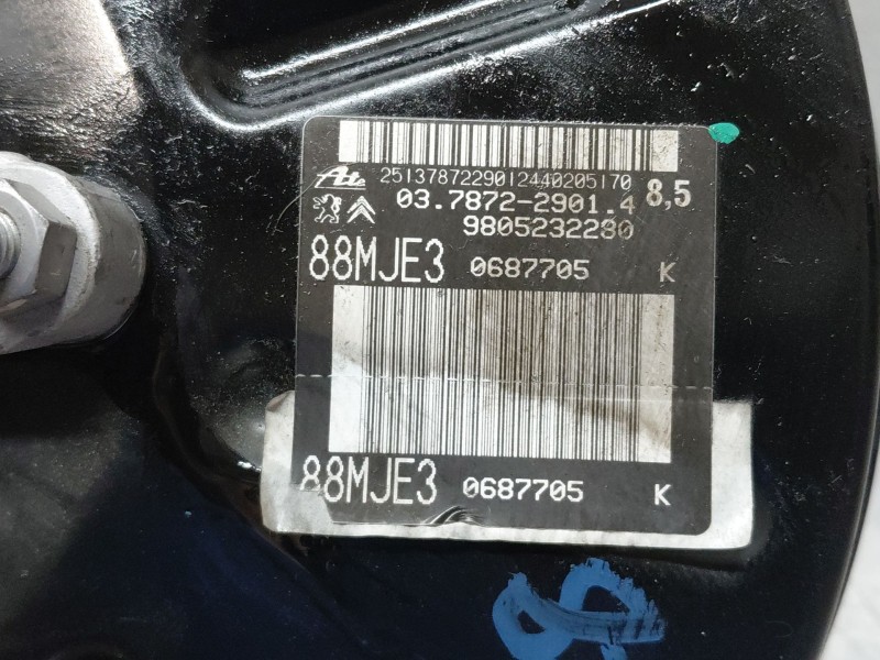 Recambio de servofreno para peugeot expert furgoneta (v_) 1.6 bluehdi 115 referencia OEM IAM 1613263680 9805232280 