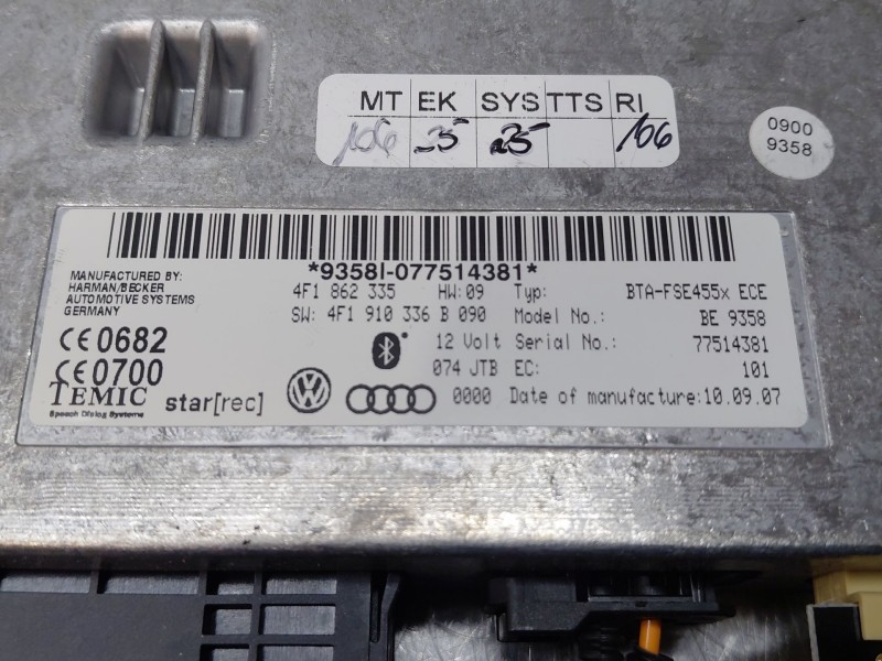 Recambio de modulo electronico para audi q7 (4lb) 3.0 tdi quattro referencia OEM IAM   
