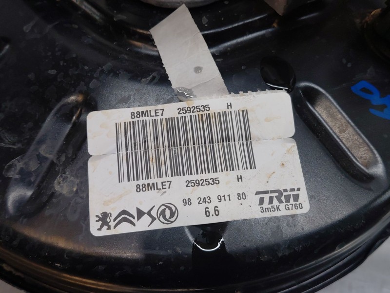Recambio de servofreno para peugeot 2008 (p2) active referencia OEM IAM 1643581280 9824391180 