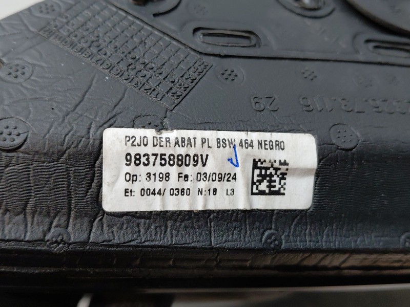 Recambio de retrovisor derecho para opel corsa f hybrid referencia OEM IAM 983758801T 983758809V 