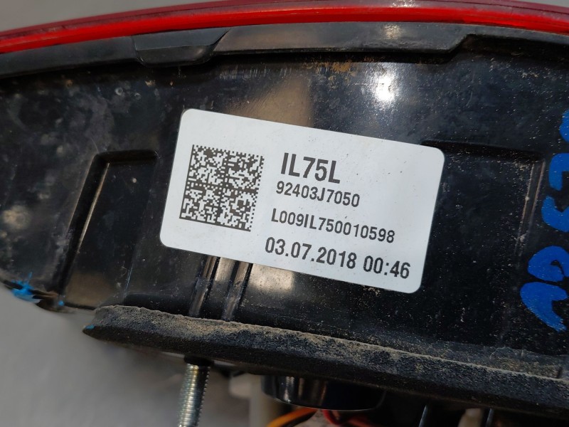 Recambio de piloto trasero izquierdo interior para kia ceed (cd) 1.4 referencia OEM IAM 92403J7050  