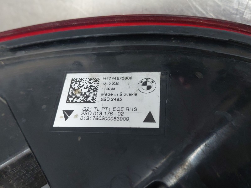 Recambio de piloto trasero derecho para bmw 3 touring (g21, g81) 318 d referencia OEM IAM 63217442758  