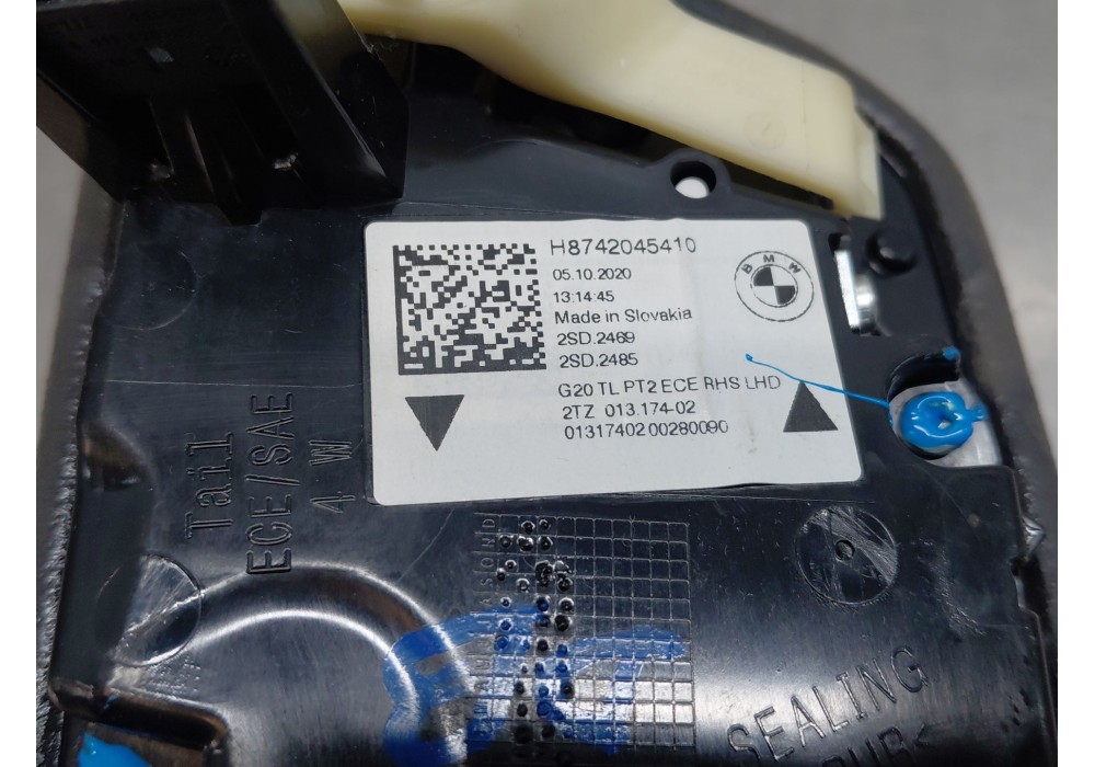 Recambio de piloto trasero derecho interior para bmw 3 touring (g21, g81) 318 d referencia OEM IAM 63217955842  
