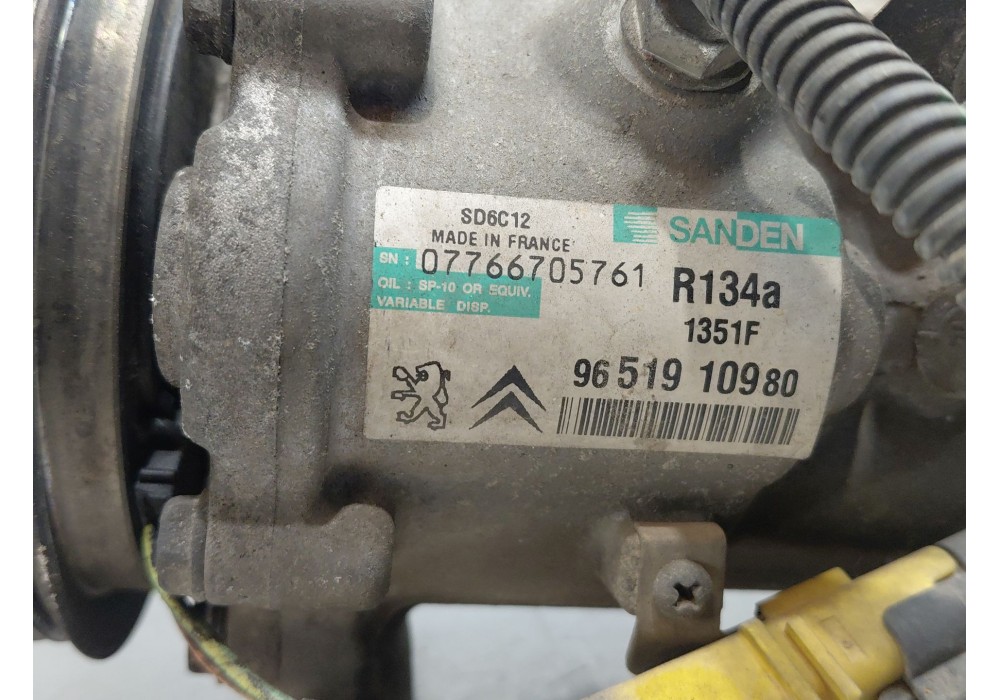 Recambio de compresor aire acondicionado para citroën c4 coupé (la_) 1.6 16v referencia OEM IAM 9651910980  