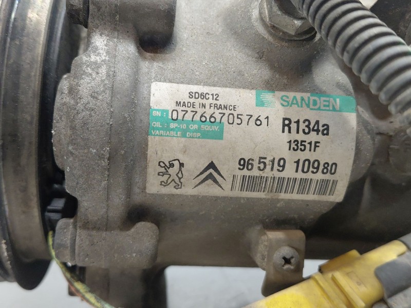 Recambio de compresor aire acondicionado para citroën c4 coupé (la_) 1.6 16v referencia OEM IAM 9651910980  