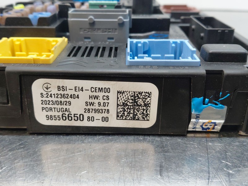 Recambio de caja reles / fusibles para peugeot 2008 (p2) active referencia OEM IAM 9855665080  