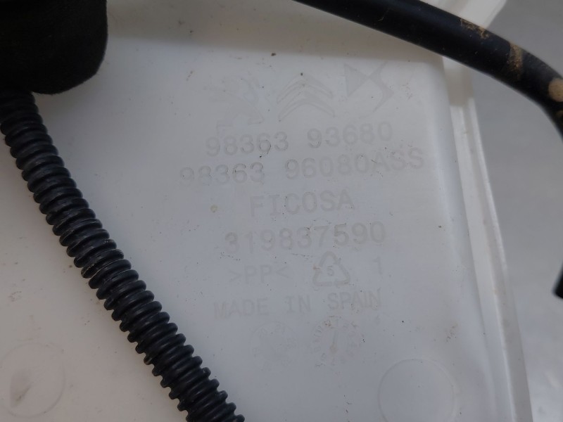 Recambio de deposito limpia para peugeot 2008 (p2) active referencia OEM IAM 9836393680  
