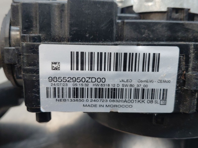 Recambio de mando multifuncion para peugeot 2008 (p2) active referencia OEM IAM 98552950ZD  