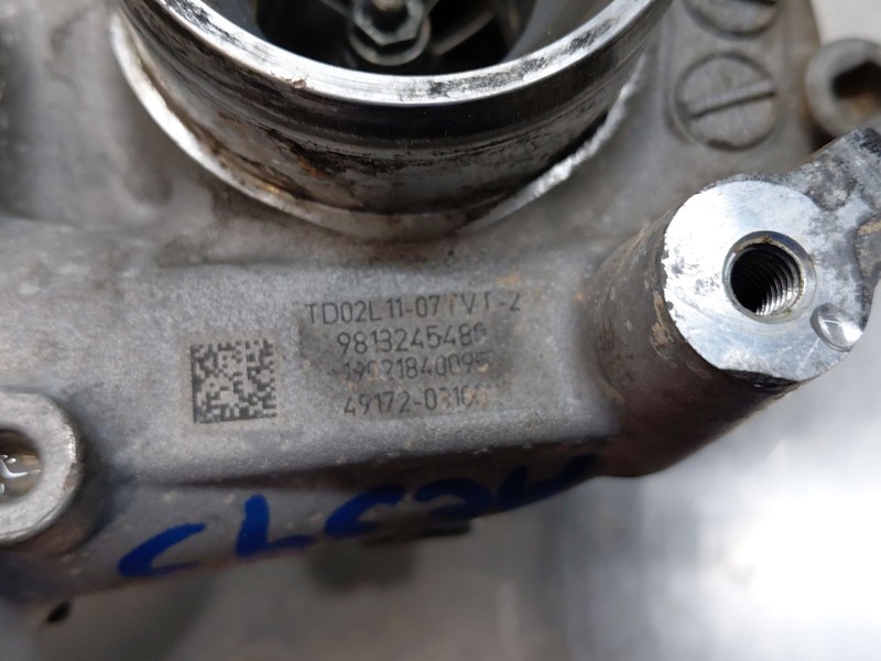 Recambio de turbocompresor para peugeot rifter active referencia OEM IAM   