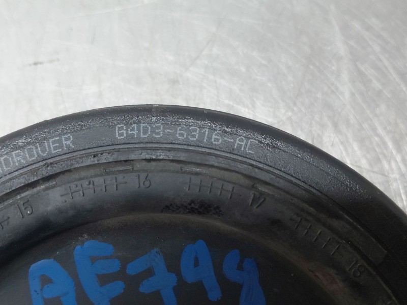 Recambio de polea cigueñal para land rover range rover evoque (l538) 2.0 d 4x4 referencia OEM IAM   